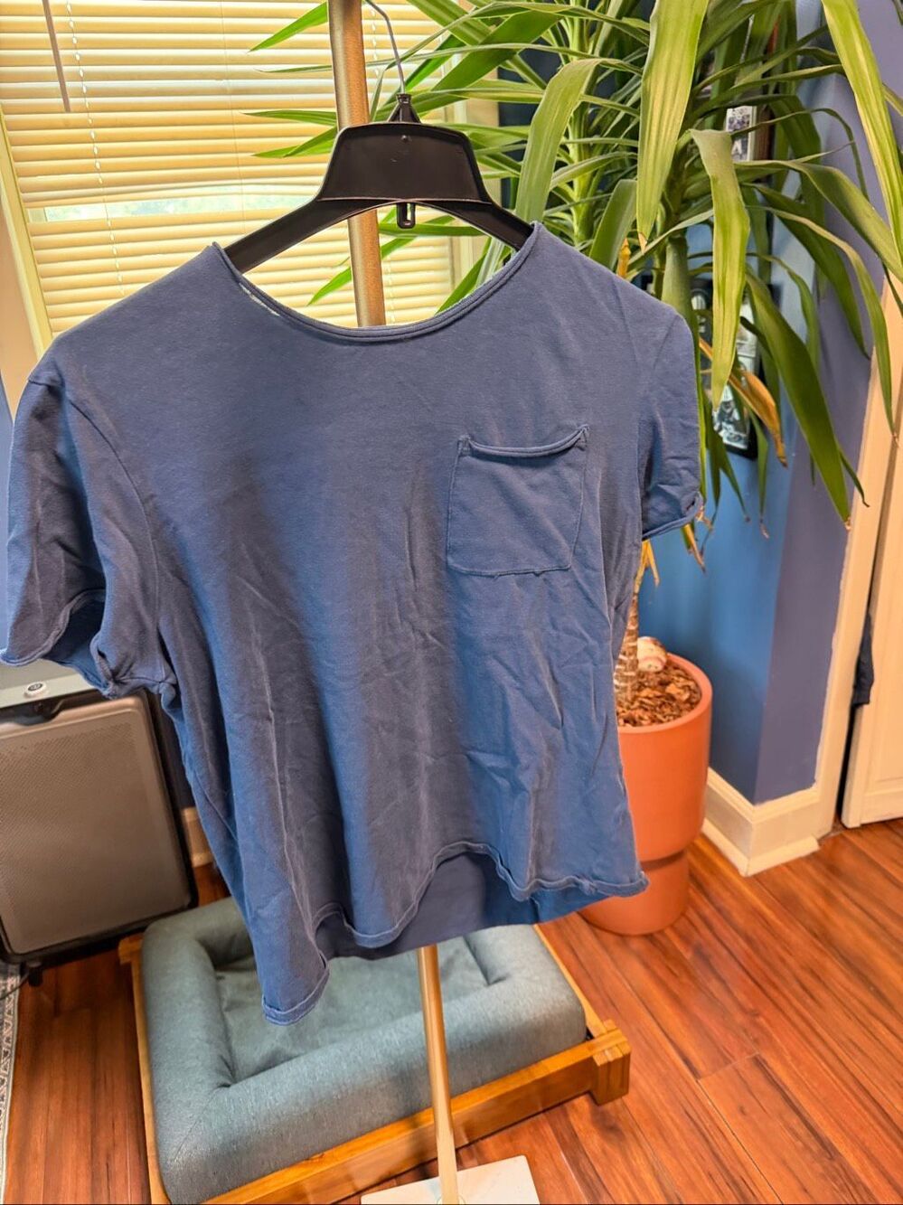Eleven Paris Men’s T-Shirt – Blue – Size Large